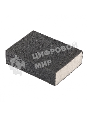 Губка для шлифования Matrix, 100 х 70 х 25 мм, средняя плотн., P 80