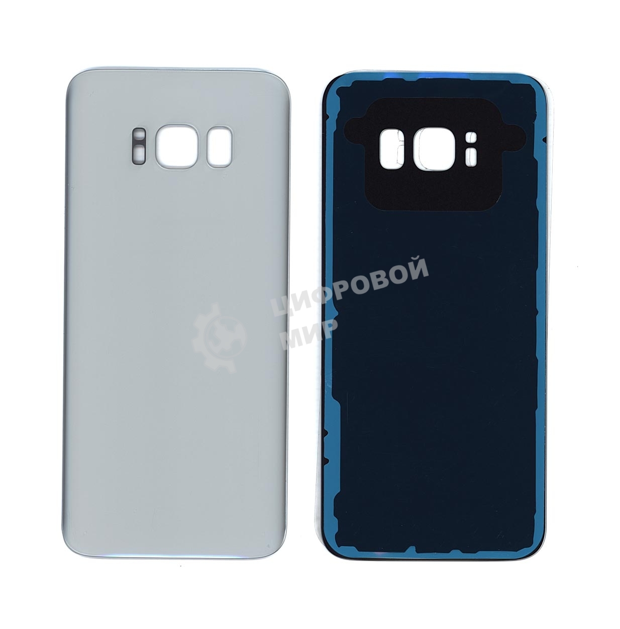 Задняя крышка для Samsung G950F Galaxy S8 серебристый