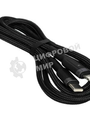 Кабель Hoco U117 IP(01467) USB Type-C-Lightning (m) 1.2м черный