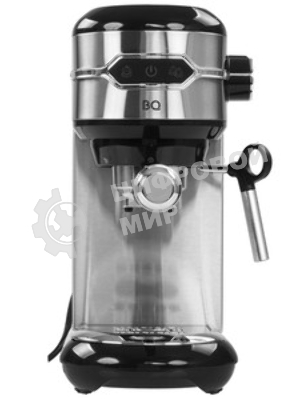 Кофеварка рожковая BQ CM3001 сталь-черный, исп. кофе - молотый, 1 л, 1450 Вт, 15 бар