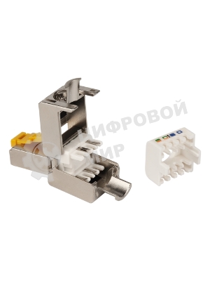 Коннектор Lanmaster полевой (LAN-TMP-S5E) FTP кат.5E RJ45 белый (упак.:1шт)