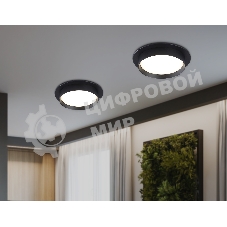 Светильник Ambrella light TN5227 BK черный GX53 D110*35