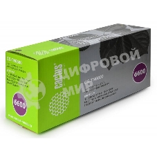 Картридж лазерный Cactus CS-TN6600 черный (6000 стр.) для Brother HL-1030/1230/1240/1250/1270N/1440/1450/1470N