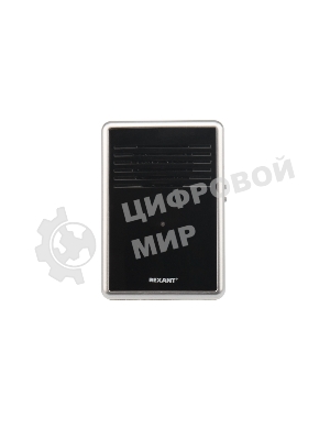 Звонок дверной беспроводной Rexant c цифровым кодированием, влагозащищенной кнопкой IP44 и регулировкой громкости RX-30