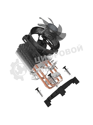 Кулер Cooler Master CPU Cooler Hyper T20, RPM, W, Full Socket Support