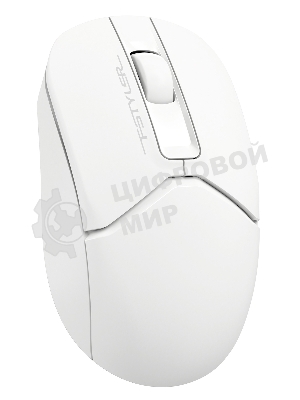 Мышь беспроводная A4Tech Fstyler FG12 белый, 1200 dpi, радиоканал, USB, кнопки - 3