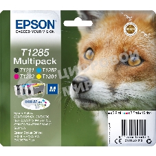 Картридж струйный Epson T1285 C13T12854012 4цв. набор карт. для Epson S22/SX125