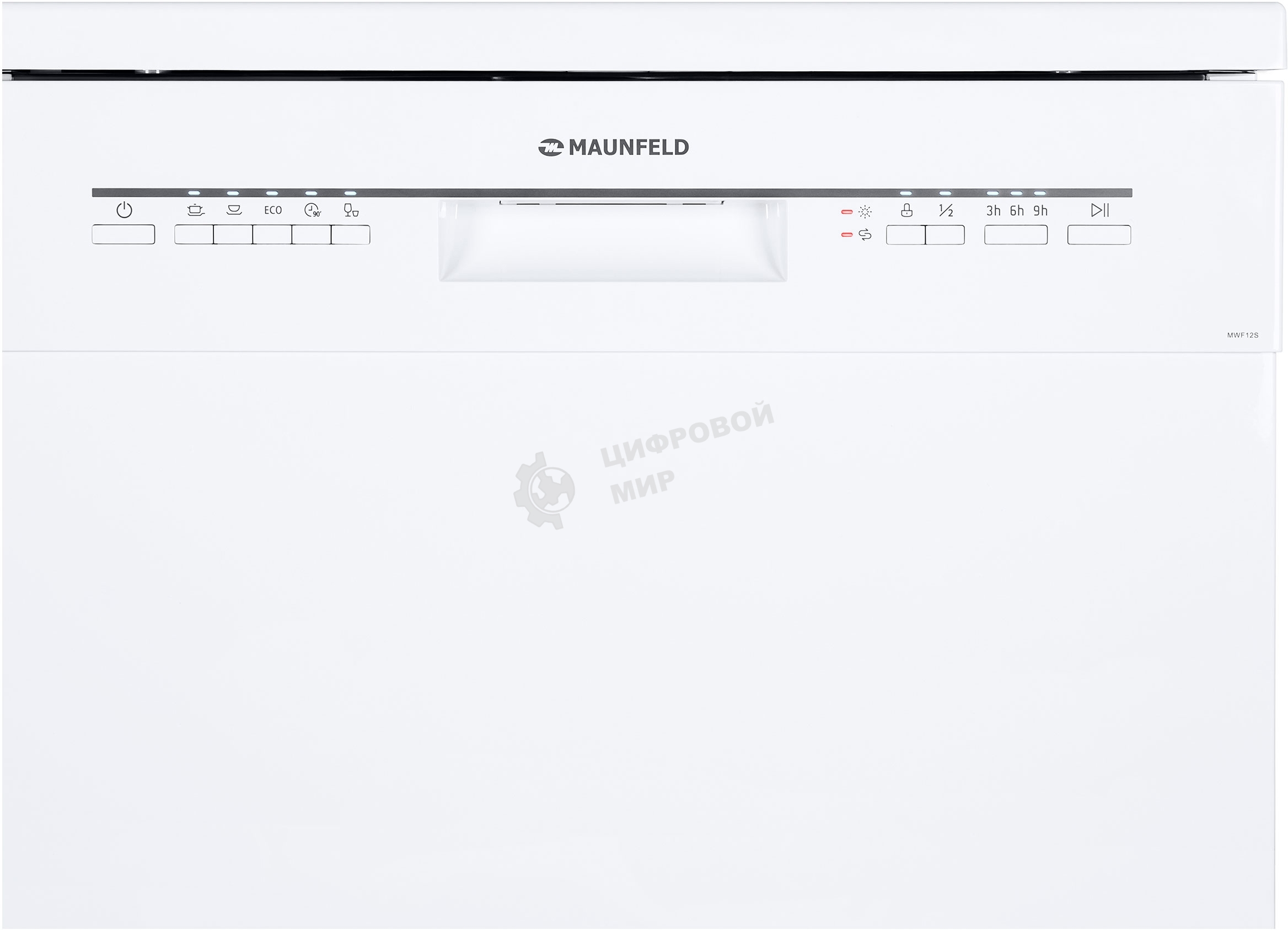 Посудомоечная машина Maunfeld MWF12S, белый, 59.8 см, 12 компл., 52 дБ, класс A+