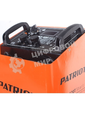 Устройство пуско-зарядное PATRIOT BCT-620T Start220В±15% 3300Вт 12/24В з/п90/550А 50-1000А/ч 25кг