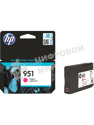 Картридж струйный HP CN051AE пурпурный для HP OJ Pro 8610/8620 (700 стр.)