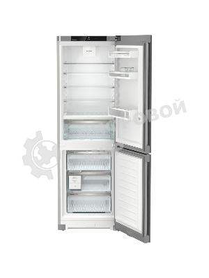 Холодильник Liebherr CBNsfc 5223-22 001 серебристый двухкамерный 216/94л морозилка снизу, No Frost
