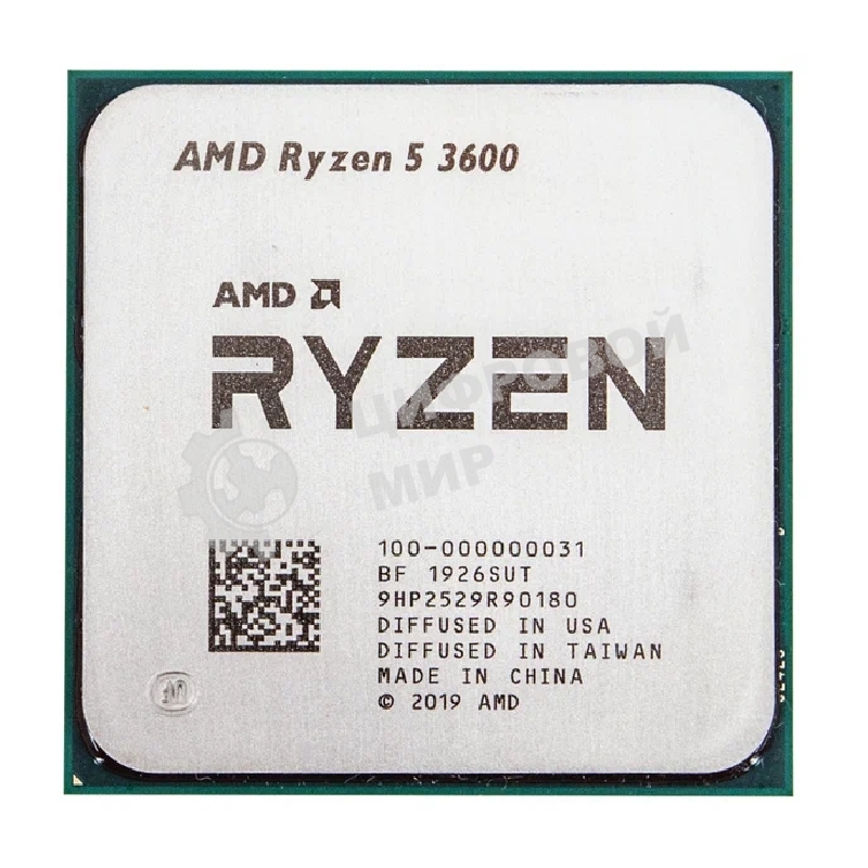 Процессор AMD Ryzen 5 3600 AM4 (100-000000031A) (3.6GHz) OEM
