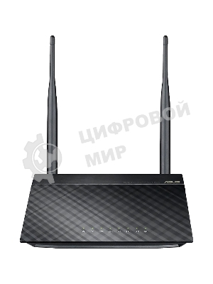 Сетевое оборудование ASUS RT-N12 E WiFi Router (RTL) 802.11b/g/n, 4UTP 10/100 Mbps, 1WAN, 300Mbps, 2x2dBi