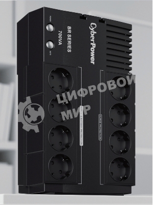 Источник бесперебойного питания Cyberpower BR700EA Line-Interactive 700VA/420W USB/RJ11/45 (4+4 EURO)