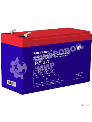 Батарея для ИБП Ippon IPE12-7, 12В, 7А·ч