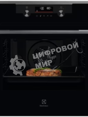Духовой шкаф Электрический Electrolux KODDP77H черный/серебристый