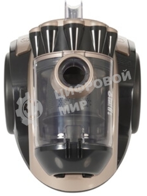 Пылесос Eurostek EVC-3002 черный/бежевый, 400/2200 Вт, уборка сухая, пылесборник контейнер 2.5 л