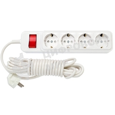 Удлинитель Bylectrica Удлинитель 4-местн. с земл. шторки (У10-282 3.5м)