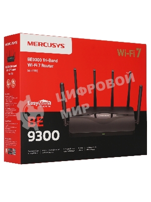Маршрутизатор трехдиапазонный Wi-Fi Mercusys MR47BE