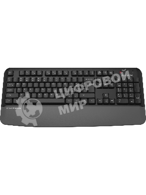 Клавиатура A4Tech FGK20 серый USB беспроводная Multimedia (подставка для запястий)