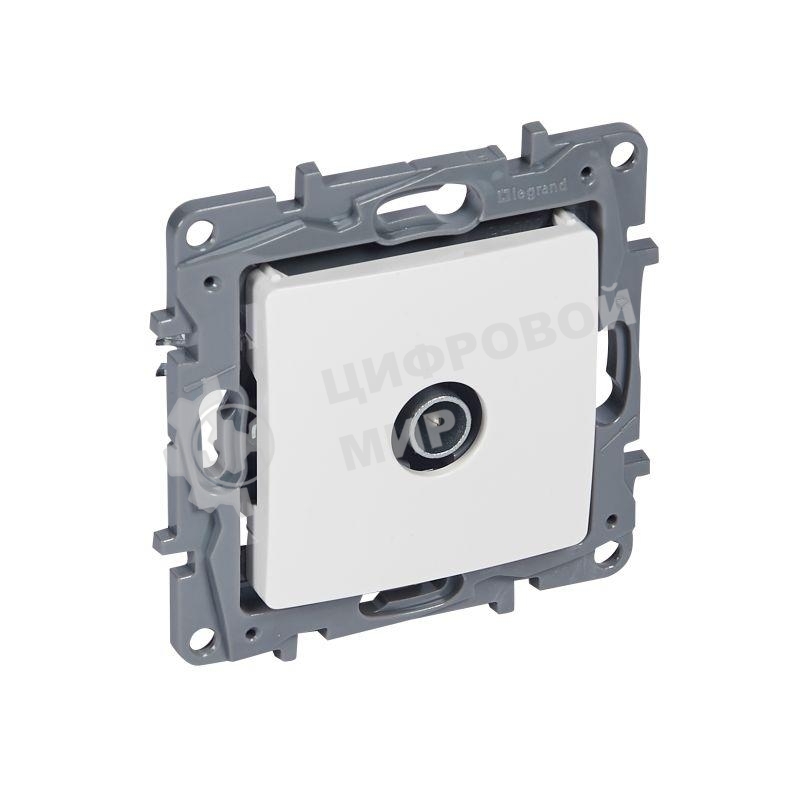 Механизм розетки Legrand 1066932tv etika plus 2дБ звезда белый 672251