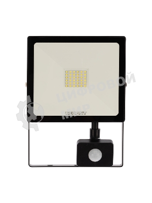 Прожектор светодиодный Rexant с датчиком движения 50 Вт 200–260В IP44 4000 лм 6500 K холодный свет