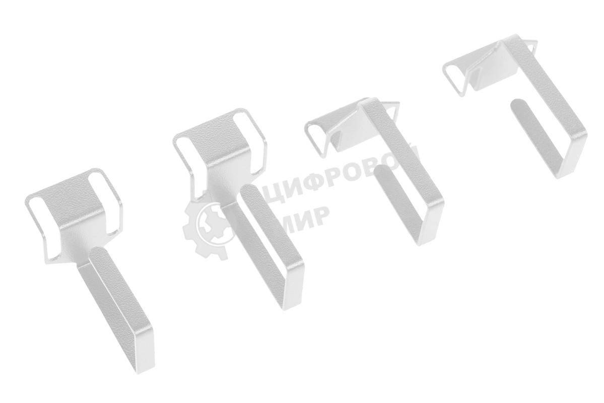 Органайзер кабельный одинарный изгонутый