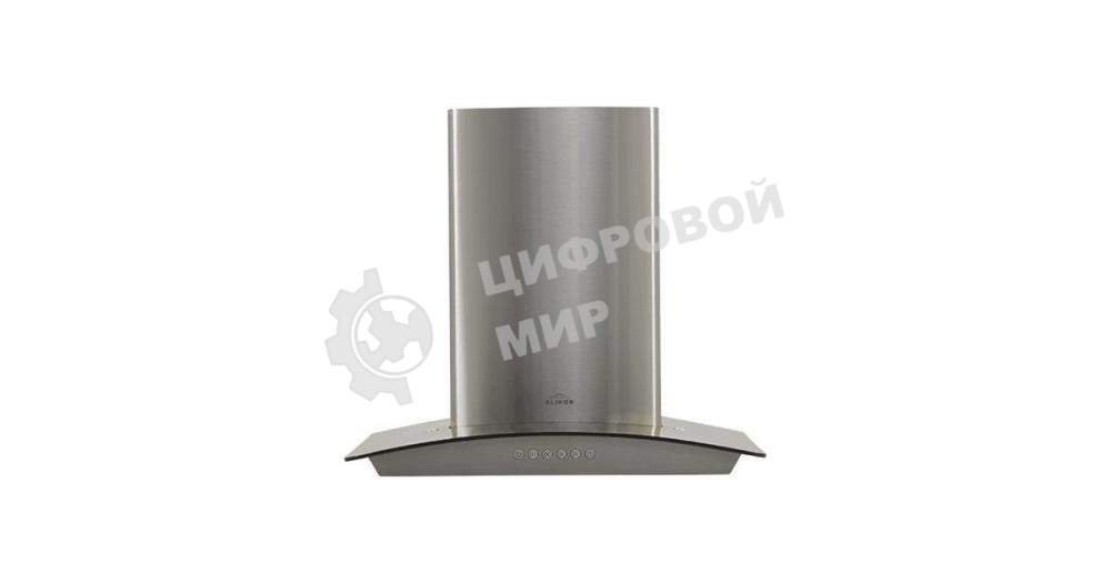 Вытяжка каминная Elikor Аметист S4 60Н-700-Э4Д серебристый, 60 см, 700 куб. м/ч, 52 дБ