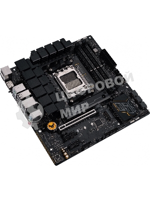 Материнская плата ASUS TUF GAMING B650M-E, AM5, AMD B650, 4xDDR5, 4xSATA, 2xM.2, 1xPCIe 4.0 x16, 2xPCIe x1, 2xDP, 1xHDMI, 1x 2.5Gb LAN, 1xUSB-A 3.2 Gen 2, 2xUSB-A 3.2 Gen 1, 4xUSB 2.0, 1xUSB-C 3.2 Gen 2, 3x3.5 мм, 7.1, mATX