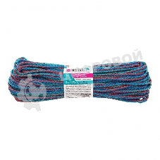 Шнур бельевой HomePalisad полипропиленовый с сердечником, 5 мм L 25 м, цветной
