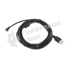 Кабель USB Type A на Mini USB угол вправо 3 м