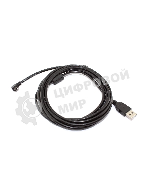 Кабель USB Type A на Mini USB угол вправо 3 м