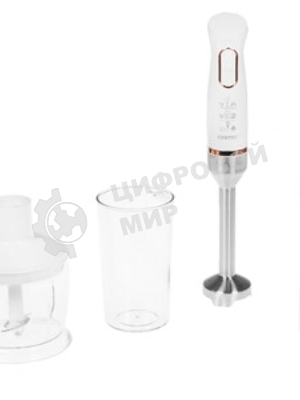 Блендер Centek CT-1347 белый 800 Вт, турбо режим, DC мотор, стакан 600мл +мерн стакан 600мл