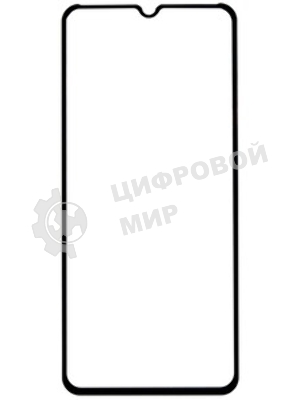 Защитное стекло для экрана DF tColor-04 для Tecno Spark 7 2.5D, 1 шт, черный df tcolor-04 (black)