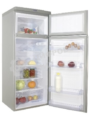 Холодильник DON R-216 MI металлик искристый двухкамерный 200/50л морозилка сверху