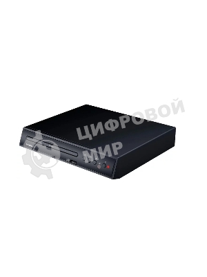 Плеер DVD Hyundai H-DVD100 черный ПДУ