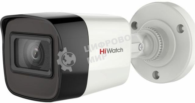 Камера видеонаблюдения Hikvision HiWatch DS-T520 (С) 2.8-2.8мм HD-CVI HD-TVI цветная корп.:белый