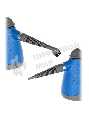 Универсальный пароочиститель Endever Odyssey Q-443, черный/синий, 900 Вт, 3.5 бар, 28 г/мин