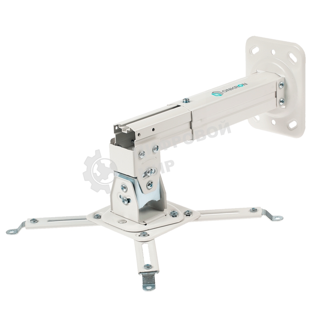 Потолочно-настенный кронштейн для проектора ONKRON K3A белый