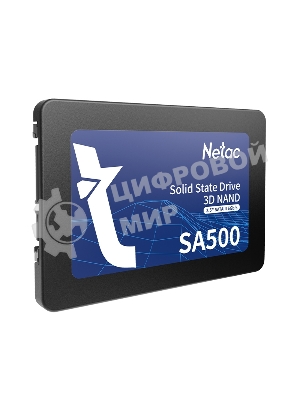 Накопитель SSD Netac SA500, 2Tb, SATA III, 2.5