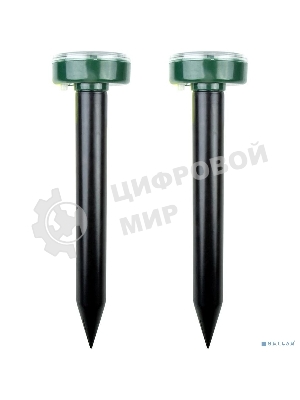 Набор ультразвуковых отпугивателей кротов Rexant на солнечной батарее (R20)