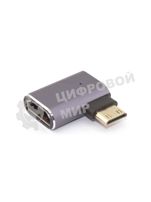 Переходник mini HDMI на HDMI влево