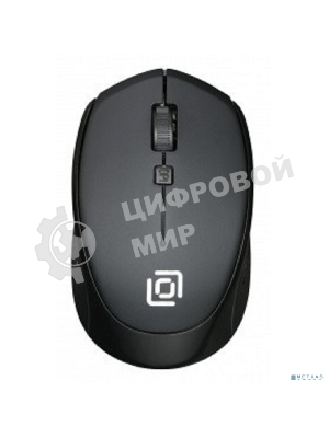 Мышь беспроводная Oklick 488MW черный/черный оптическая (1000dpi) USB (4but)