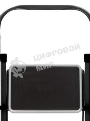 Стремянка ZALGER 9910-4 Jet черный 4 cт с ковриком сталь