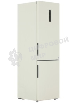 Холодильник Haier C4F640CCGU1 бежевый двухкамерный 285/115л морозилка снизу, No Frost