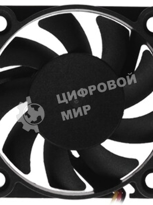 Вентилятор для корпуса Gembird черный, 120 мм, 2100 об/мин, 37.5 дБ, 2 pin