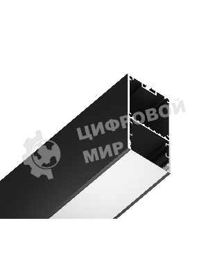 Алюминиевый профиль Ambrella light GP3000BK черный 2000*35*67