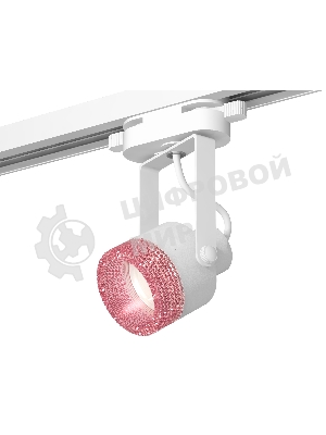 Светильник Ambrella light XT6601062 WH/PI белый/розовый MR16 GU10 (C6601, N6152)