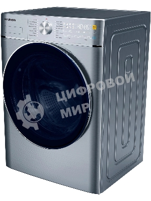 Стиральная машина Hyundai WMD9413 серебристый, загр. фронтальная макс.: 10 кг 1400 об/мин класс: В
