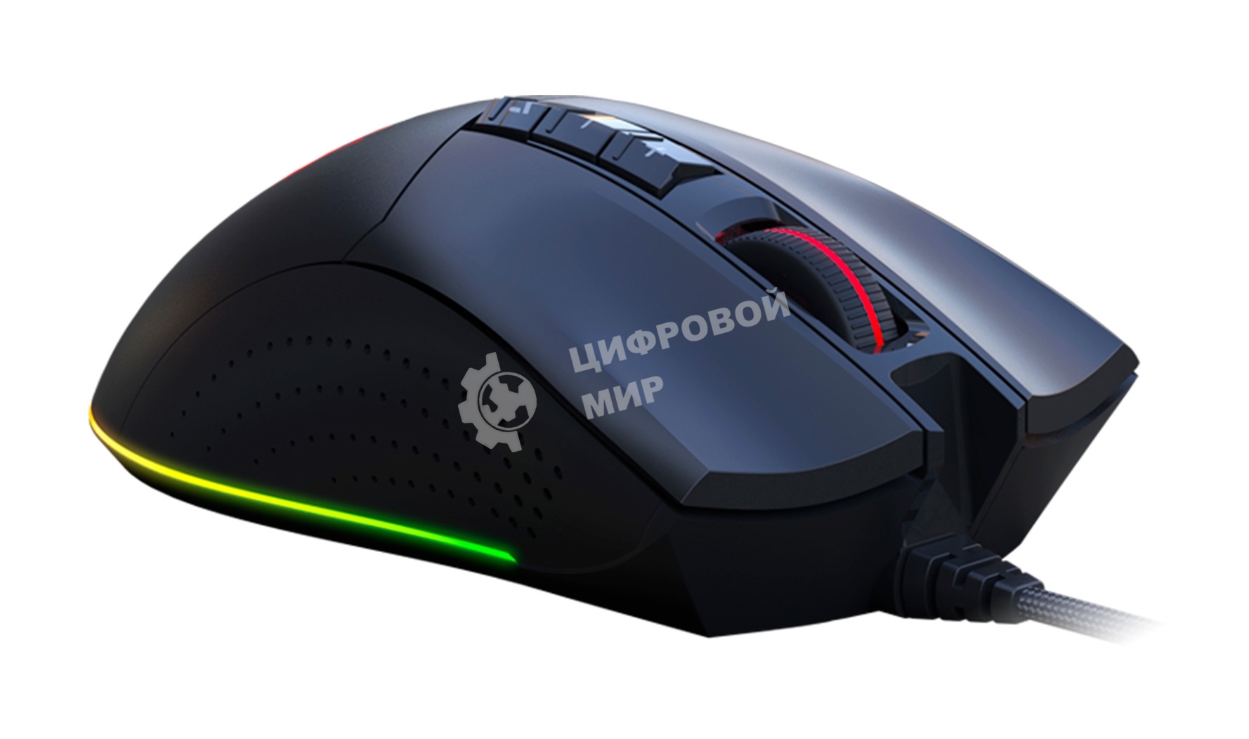 Мышь проводная A4Tech Bloody ES9 Pro черный, 16000 dpi, USB Type-A, кнопки - 8